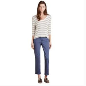 Pilcro and the Letterpress Hyphen Low Rise Chinos Pants Blue Grey Size 32